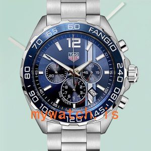 Tag Heuer Formula 1 Men 43mm Formula1BLSB-007 Stainless Steel: Genuine vs. Replica