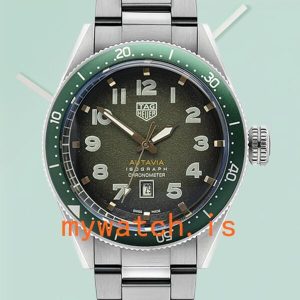 Tag Heuer Autavia WBE5114-002 Men 43mm Green Dial: A Timeless Masterpiece