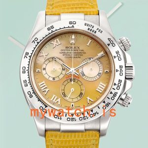 Rolex Daytona 40mm Mens 116519 Leather Strap Silver-tone: A Timeless Masterpiece