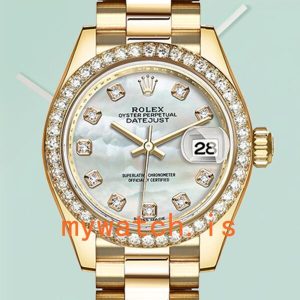 Rolex Datejust 28mm Ladies m279138rbr-0015 Automatic Mother of Pearl Dial: Genuine vs. Replica