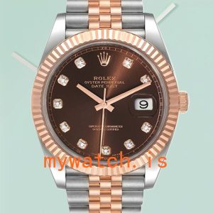 Rolex Datejust 41mm m126331-0004 Men’s Silver-tone: A Timeless Masterpiece