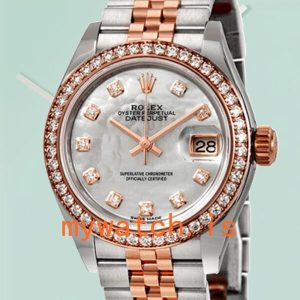 Rolex Datejust m279381rbr-0013 28mm Ladies Mother of Pearl Dial: Genuine vs. Replica