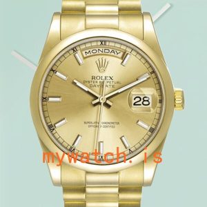 Rolex Day-Date 118208-0062 36mm Mens President Bracelet/Oyster Bracelet: A Symbol of Prestige