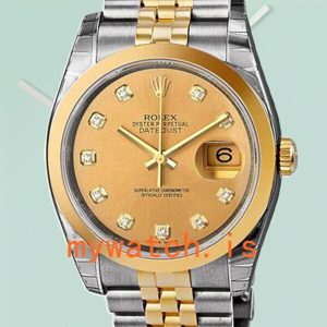 Rolex Datejust 36mm Ladies m126284rbr-0018 Oyster Bracelet Silver-tone: A Timeless Elegance