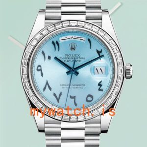 Rolex Day-Date Mens 40mm 228396 Automatic Blue Dial: Genuine vs. Replica Analysis