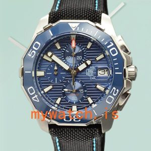 Tag Heuer Aquaracer Men CAY211A-001 43mm Stainless Steel: Genuine vs. Replica