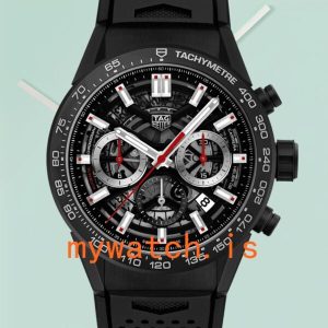 Tag Heuer Carrera 43mm Mens CBG2090.FT6145 Rubber Band: A Timeless Masterpiece