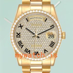 Rolex Day-Date M118348-0226 Mens 36mm Diamond Bezel Oyster Bracelet/President Bracelet: A Comprehensive Analysis