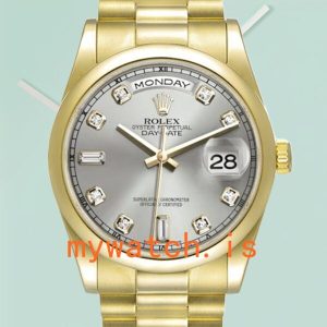 The Ultimate Guide to the Rolex Day-Date Men’s 118208 36mm President Bracelet/Oyster Bracelet Gold-tone