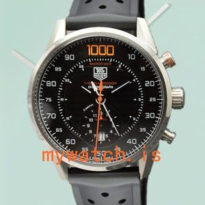 Tag Heuer Carrera 43mm Men CarreraBKAR-006 Quartz: Genuine vs. Replica Analysis
