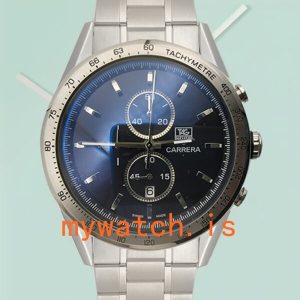 Tag Heuer Carrera 43mm Mens CarreraBKSB005 Japanese Quartz Bracelet: Genuine vs. Replica