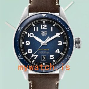 Tag Heuer Autavia 43mm WBE5116.FC8266 Men Automatic Silver-tone: Genuine vs. Replica