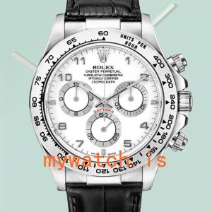Rolex Daytona Men’s 116519 40mm Silver-tone: Genuine vs. Replica