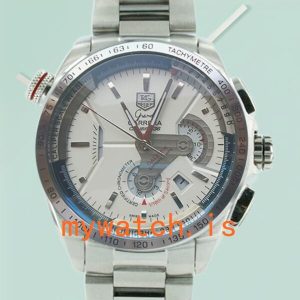 Tag Heuer Carrera CarreraWSB002 43mm Mens Silver-tone: Authentic vs. Replica