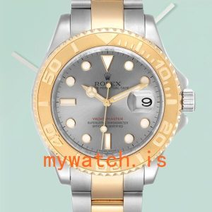 Rolex Yacht-Master 40mm Mens 16623-78763 Silver-Tone: Genuine vs. Replica